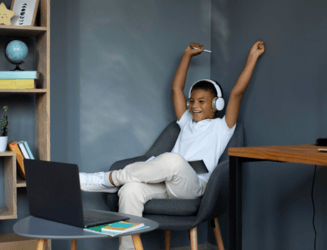 Visual concept of balanced living with work, rest, and play in harmony